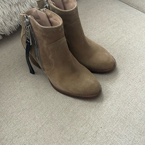 Zadig & Voltaire Molly Suede Ankle Boots - Picture 9 of 9